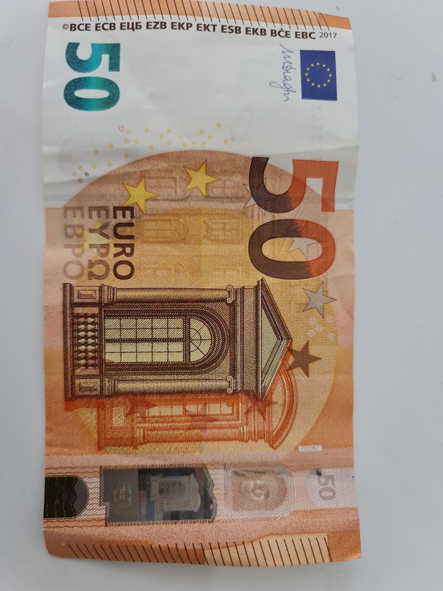 50 euro,